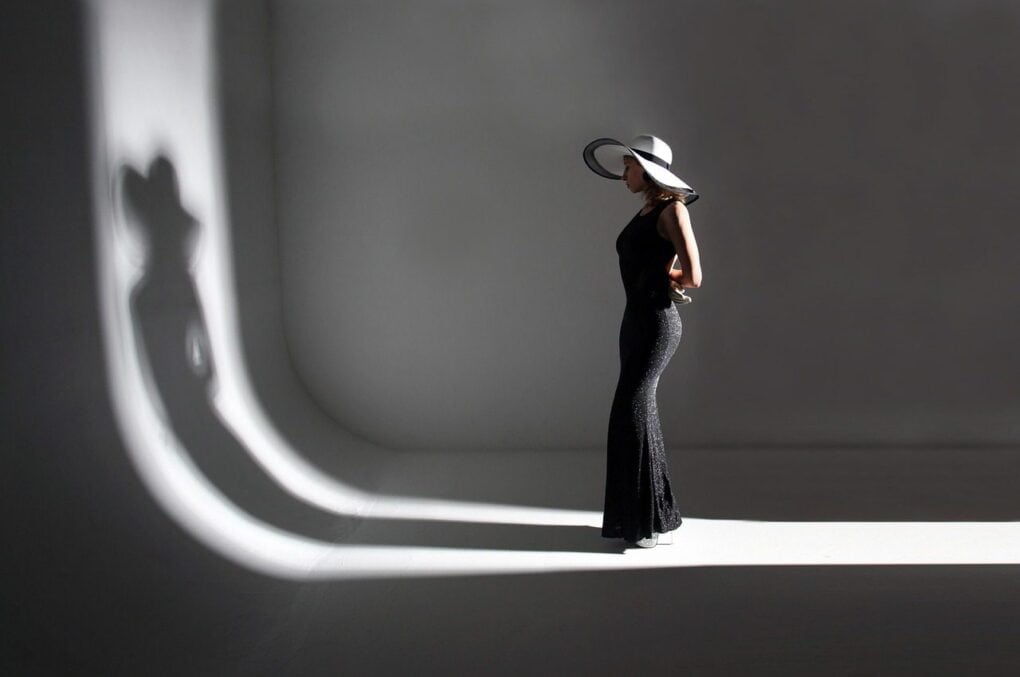 woman, fashion, model, girl, women, poses, shadow, lady, hat, dress, classic, retro, vintage, spotlight, studio, light, what creates, elegant, door light, portrait, art, contrast, twilight, mysterious stranger, incognita, fashion, fashion, fashion, fashion, fashion, women, women, women, shadow, shadow