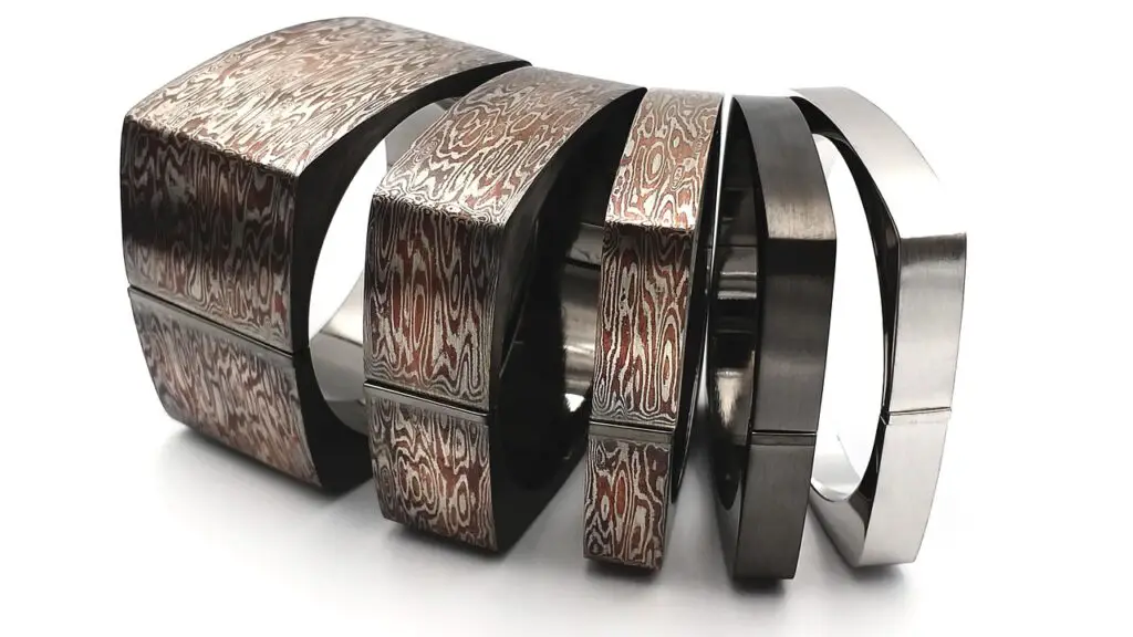ring, bracelet, jewelry, silver, mokume gane, mokume, ponk smithi, damascus steel, copper, bangle, damascus steel, damascus steel, damascus steel, damascus steel, damascus steel, bangle