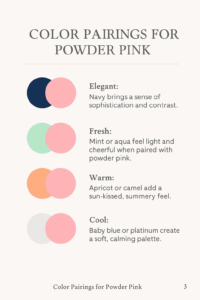Best powder pink combinations