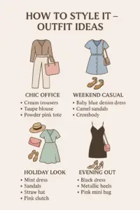 How to Style a Pink Bag – Outfit Ideas