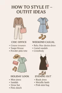 How to Style a Pink Bag – Outfit Ideas